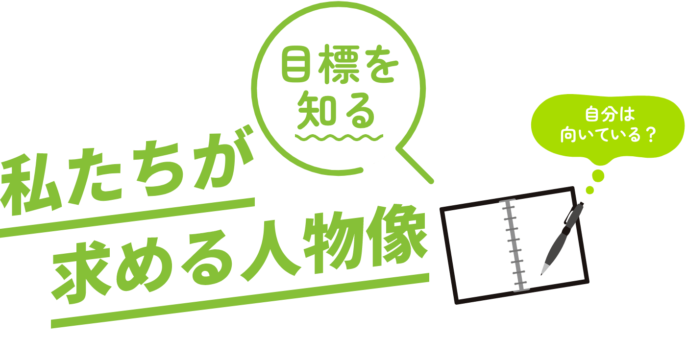 求める人物像